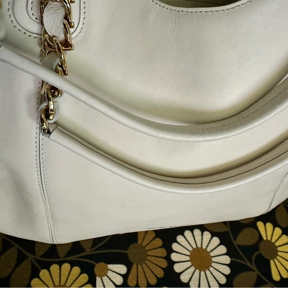 Salvatore Ferragamo Med Melinda Tote Pristine Natural Leather Color Authentic - Picture 9 of 12